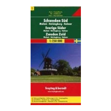 Freytag-Berndt Sweden South - Malmo idegen nyelvű könyv