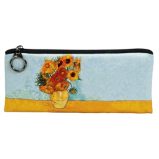 FRI.19047 Tolltartó 19x1,5x9cm, polyester,Van Gogh:Napraforgók tolltartó