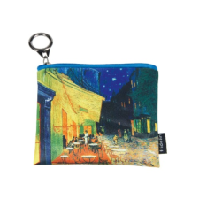 Fridolin FRI.19271 Mini pénztárca 12x1,5x10cm, Van Gogh: Kávéház éjjel pénztárca