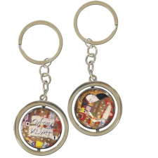 Fridolin Kulcstartó fémkarika kétoldalas, Klimt:Beteljesülés kulcstartó