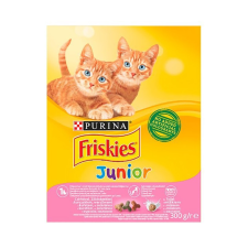 Friskies Állateledel száraz PURINA Friskies Junior macskáknak csirkével, zöldségkkel és tejjel 300g macskaeledel