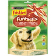 Friskies FRISKIES Funtastix Ízletes bacon és sajt ízesítésű kutya jutalomfalat 175 jutalomfalat kutyáknak