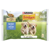  Friskies Junior aszpikos nedves kutyaeledel - csirke & borsó 4 x 85 g