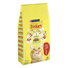 FRISKIES Marhával, csirkével és zöldségekkel száraz macskaeledel 10kg macskaeledel