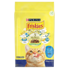  Friskies Steril száraz macskaeledel - lazaccal és hozzáadott zöldségekkel 2 x 10 kg macskaeledel