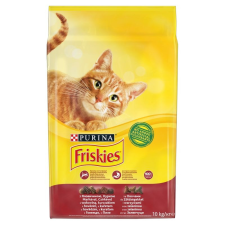  Friskies Száraz Macska Hús+Csirke+Zöldség 10kg macskaeledel