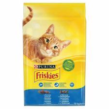 Friskies Száraz Macska Lazac+Zöldség 10kg macskaeledel