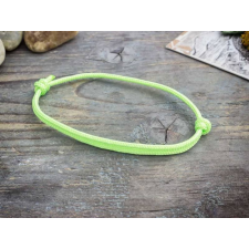Frissesség zöld paracord karkötő karkötő