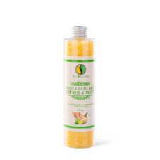 Frissítő Fürdősó és Lábáztató Só - Citrus és Menta - 330g lábápolás