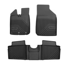 FRO Gumiszőnyeg méretpontos Dacia Spring 2021-től (4db) – Frogum No.77 autószőnyeg