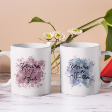  Fröccsmintás páros bögre bögrék, csészék