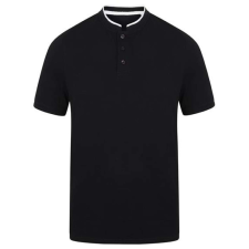 FRONT ROW FR244 STAND COLLAR STRETCH POLO SHIRT L munkaruha