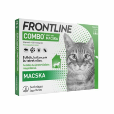 Frontline combo macska 3x élősködő elleni készítmény kutyáknak