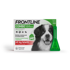  Frontline Combo rácsepegtető oldat kutyáknak 3 db XL-es pipetta élősködő elleni készítmény kutyáknak