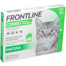 Frontline Frontline Combo spot-on macskáknak 3 db élősködő elleni készítmény macskáknak