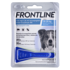  FRONTLINE KULLANCS ÉS BOLHA ELLENI SPOT-ON KUTYANAK M. /10-20KG/ 1X élősködő elleni készítmény kutyáknak