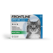  Frontline rácsepegtető oldat macskáknak 3 pipetta élősködő elleni készítmény macskáknak