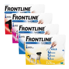 Frontline spot on kutya s /2-10 kg/ 1x élősködő elleni készítmény kutyáknak
