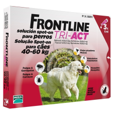 Frontline Tri-Act rácsepegtető oldat kutyáknak 40-60 kg-os kutyáknak élősködő elleni készítmény kutyáknak