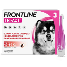 Frontline Tri-Act spot-on kutyáknak XL 40-60 kg 3 db élősködő elleni készítmény kutyáknak