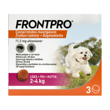  FRONTPRO® 2-4 kg (1 tabletta) élősködő elleni készítmény kutyáknak