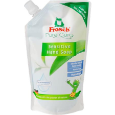 Frosch Folyékony szappan utántöltő, 500 ml, FROSCH, &quot;Érzékeny bőrre&quot; tisztító- és takarítószer, higiénia