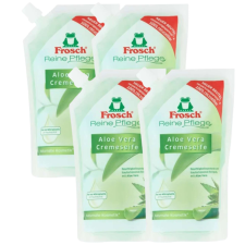 Frosch folyékony Szappan Utántöltő aloe vera (4x500ml) tisztító- és takarítószer, higiénia
