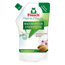 Frosch Folyékony szappan utántöltő FROSCH mandulatej környezetbarát 500ml tisztító- és takarítószer, higiénia