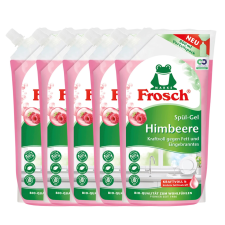 Frosch Mosogatószer utántöltő Málna 5x800ml tisztító- és takarítószer, higiénia