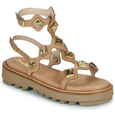 Fru.it Szandálok / Saruk 9169-100-HELGA-TAUPE-TEXANO-LEGNO Barna 37