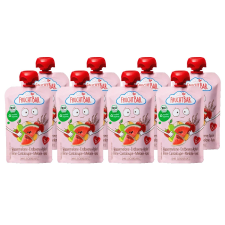 FRUCHTBAR Bio Dinnye, eper, alma, körte, rizs 6hó 8x100g bébiétel