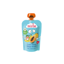 FRUCHTBAR bio guava, papaya, mangó, banán 6hó/100g bébiétel