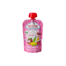 FRUCHTBAR bio Hab' Dich lieb málna, banán, körte 6hó 100g bébiétel