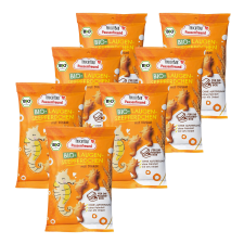 FRUCHTBAR Bio Ropogós tönköly csikóhal snack 3év+ 7x90g bébiétel
