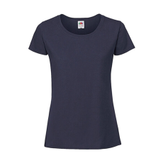 Fruit of the Loom Csomag akciós póló (minimum 3 db) Női póló Rövid ujjú Fruit of the Loom Lady-Fit Ringspun Premium T - XL, Mély sötétkék (navy)