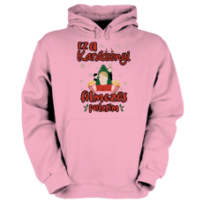 Fruit of the Loom Ez a karácsonyi filmezős pulcsim - Unisex Kapucnis Pulóver