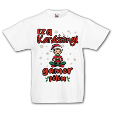 Fruit of the Loom Ez a karácsonyi gamer pulcsim (fiú) - Gyerek Póló gyerek póló