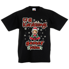 Fruit of the Loom Ez a karácsonyi gamer pulcsim (lány) - Gyerek Póló gyerek póló