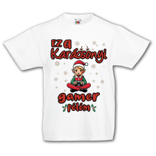 Fruit of the Loom Ez a karácsonyi gamer pulcsim (lány) - Gyerek Póló gyerek póló