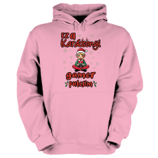 Fruit of the Loom Ez a karácsonyi gamer pulcsim (lány) - Unisex Kapucnis Pulóver