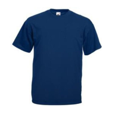 Fruit of the Loom F02 kereknyakú, rövid ujjú póló VALUEWEIGHT T, Navy - 3XL férfi póló