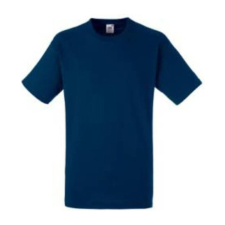 Fruit of the Loom F05 unisex rövid ujjú póló, HEAVY T, Navy - 2XL férfi póló
