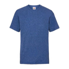 Fruit of the Loom F37 környakas gyerek póló, Kids Valueweight T, Retro Heather Royal - 9/11