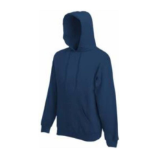Fruit of the Loom F44 kapucnis pulóver, HOODED SWEAT, Navy - XL