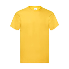 Fruit of the Loom Férfi póló Rövid ujjú Fruit of the Loom Original Full Cut T-Shirt - S, Napraforgó sárga