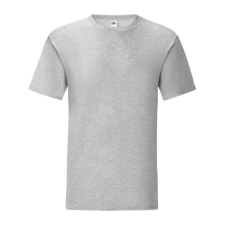Fruit of the Loom FN62 rövid ujjú póló, ICONIC 150 T, Heather Grey férfi póló