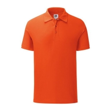 Fruit of the Loom FN66 galléros póló, ICONIC POLO, Flame Red - 3XL férfi póló