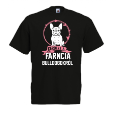 Fruit of the Loom Francia bulldog, kérdezz a Francia bulldogokról férfi póló