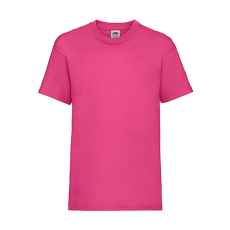 Fruit of the Loom Gyerek póló Rövid ujjú Fruit of the Loom Valueweight T Kids - 140 (9-11), Fuchsia