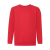 Fruit of the Loom Gyerek Pulóver Hosszú ujjú Fruit of the Loom Classic Set-In Sweat Kids - 140 (9-11), Piros